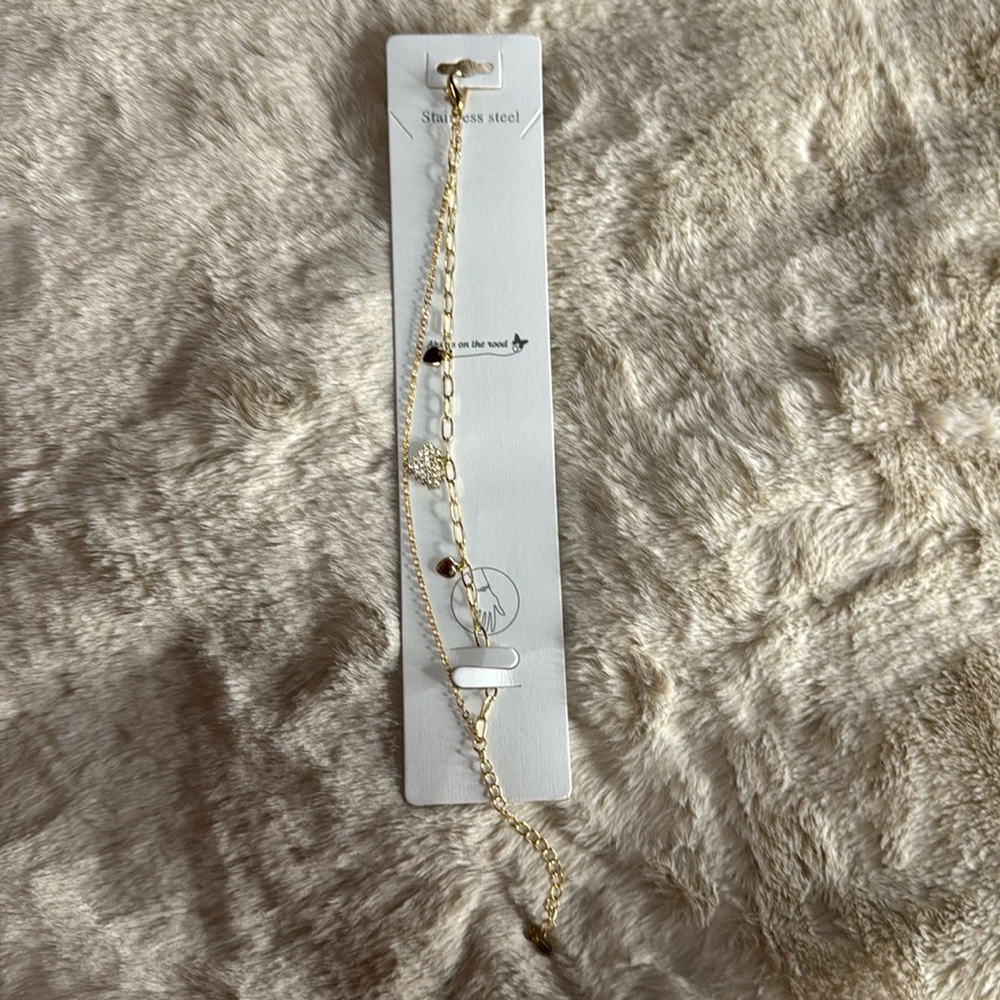 Heart Charm Bracelet